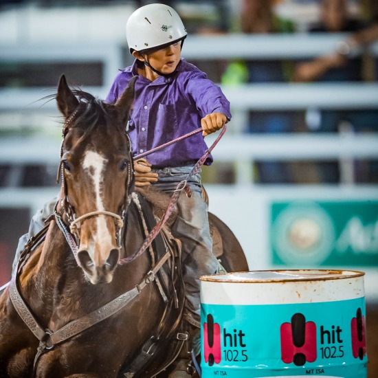 JUNIOR BARREL RACE INCL. FINAL