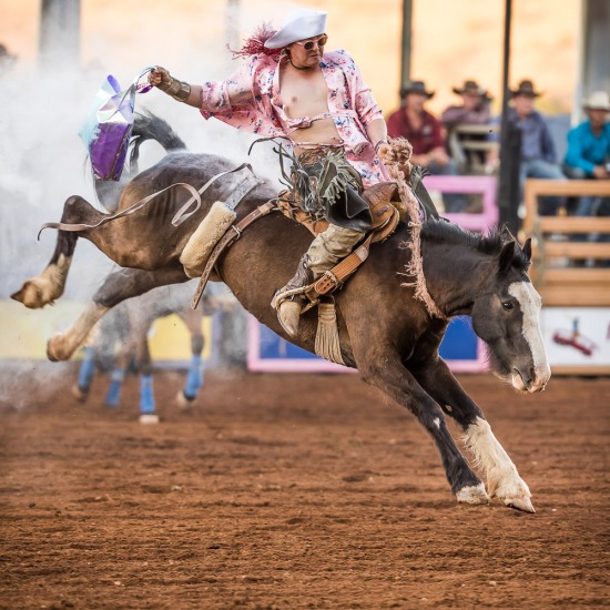 SUPER HERO BRONC RIDE