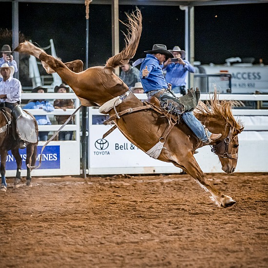 SADDLE BRONC