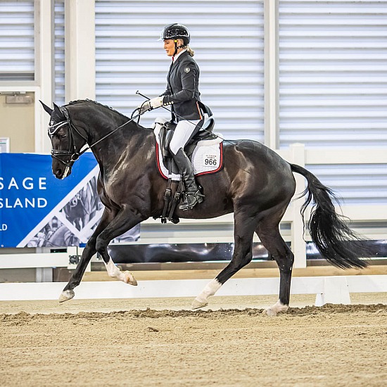 Belinda Van Berkel and 'HV FURSTEN HIGHNESS'