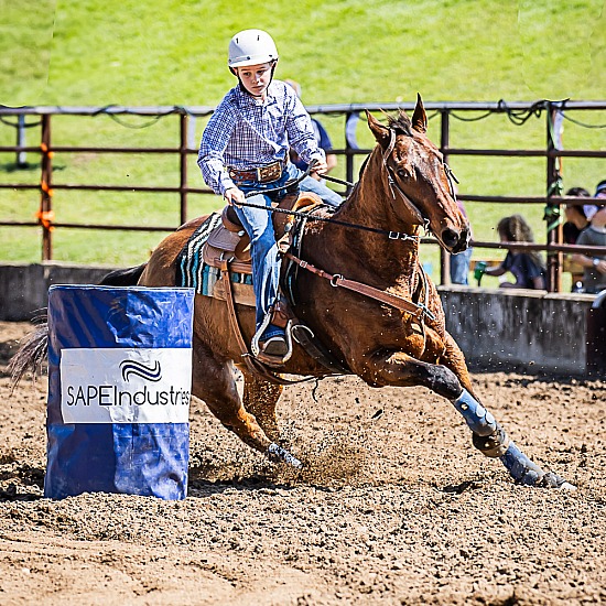 BARREL RACE - JUNIOR UNDER 12YO