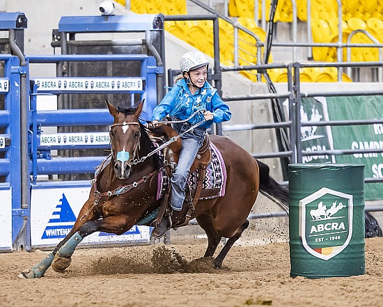 UNDER 11 BARREL RACE